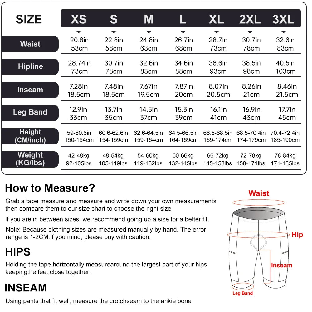 X-Tiger Women's Cycling Shorts – Breathable Lycra, 7-Hour Ride
