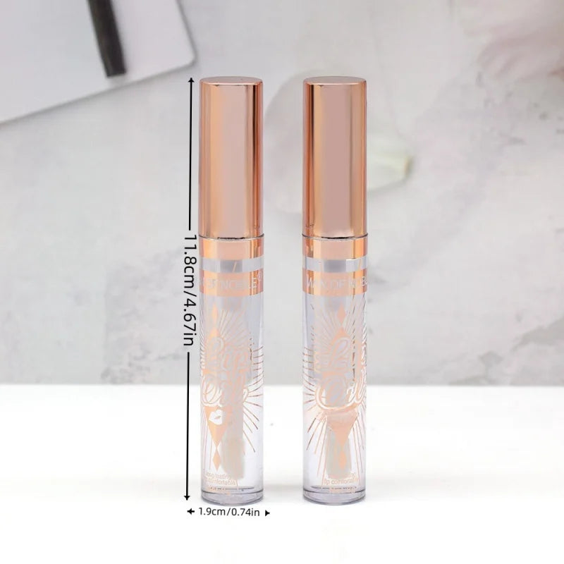 IMAN OF NOBLE 6-Piece Lip Oil Set – Clear Moisturizing Lip Gloss
