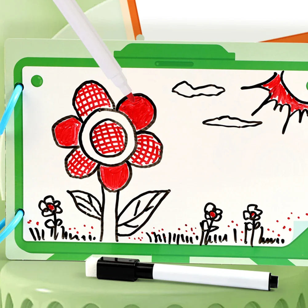 Write & Wipe Pen Control Activity Book for Toddlers & Kids
