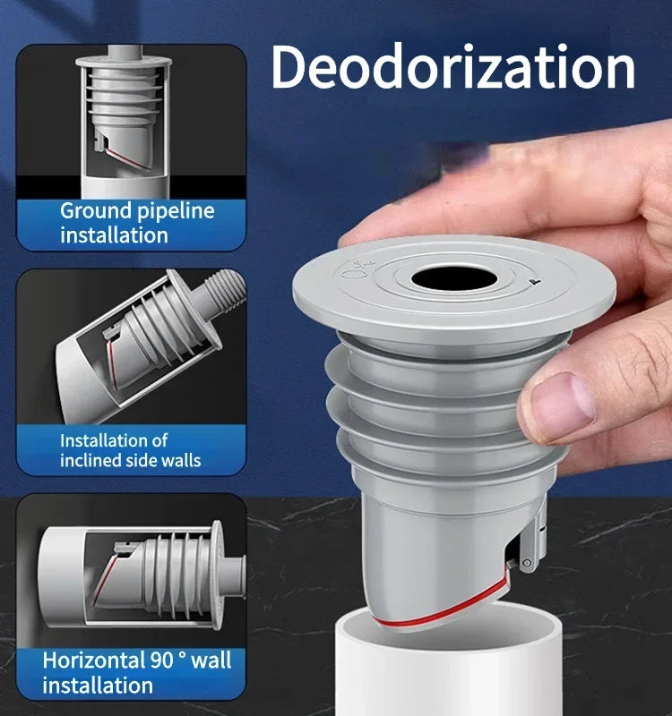 Silicone Drain Sewer Sealing Plug | Anti-Odor Floor Drain