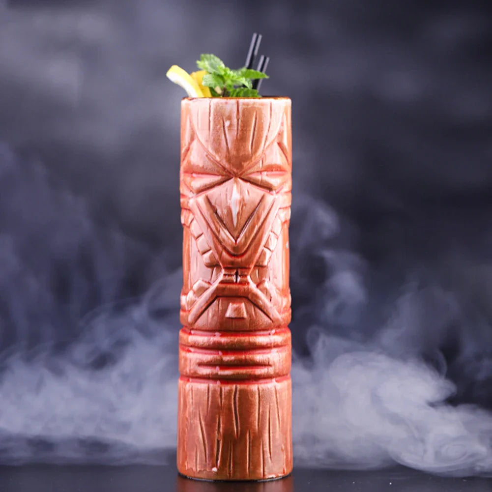 Hawaiian Tiki Ceramic Mug | Cocktail & Bar Drinkware
