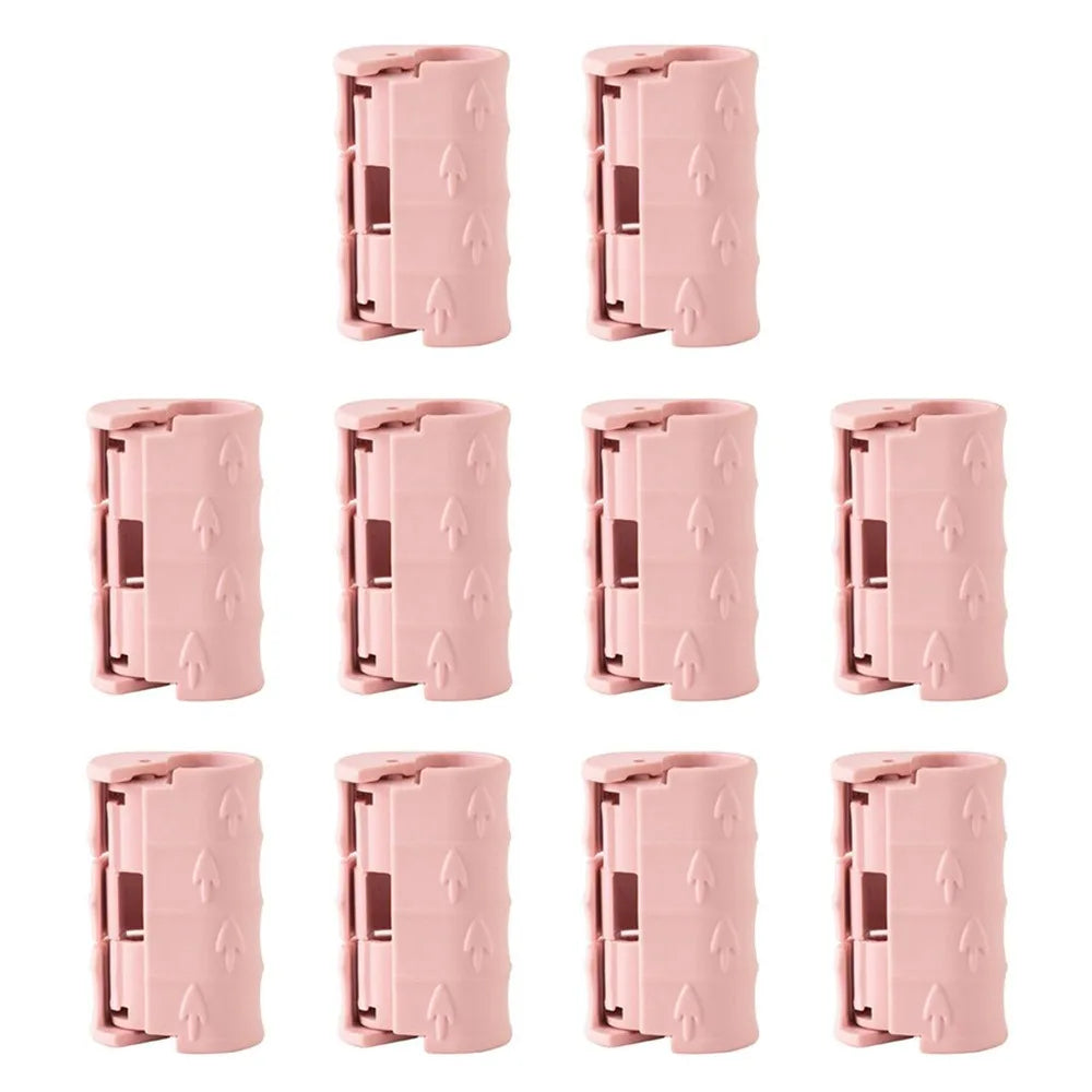 10pcs Non-slip BedSheet Clips Adjustable Fixing Buckle Quilt Bed Cover Grippers Pressure Resistant Compact Sheet Grippers Peaceful Pleasures Health and Wellness Pink
