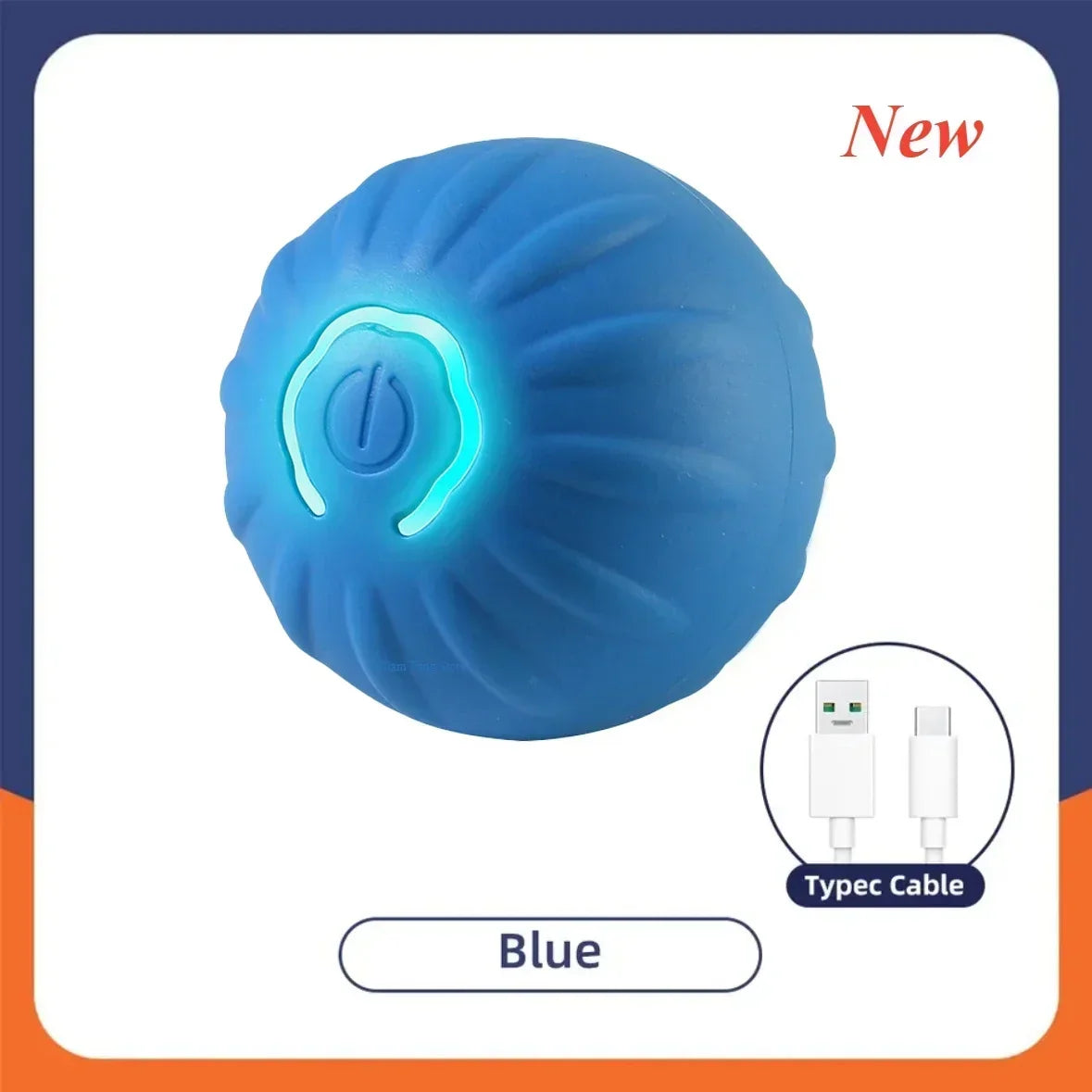 Smart Interactive Bouncing Ball Toy for Dogs & Cats