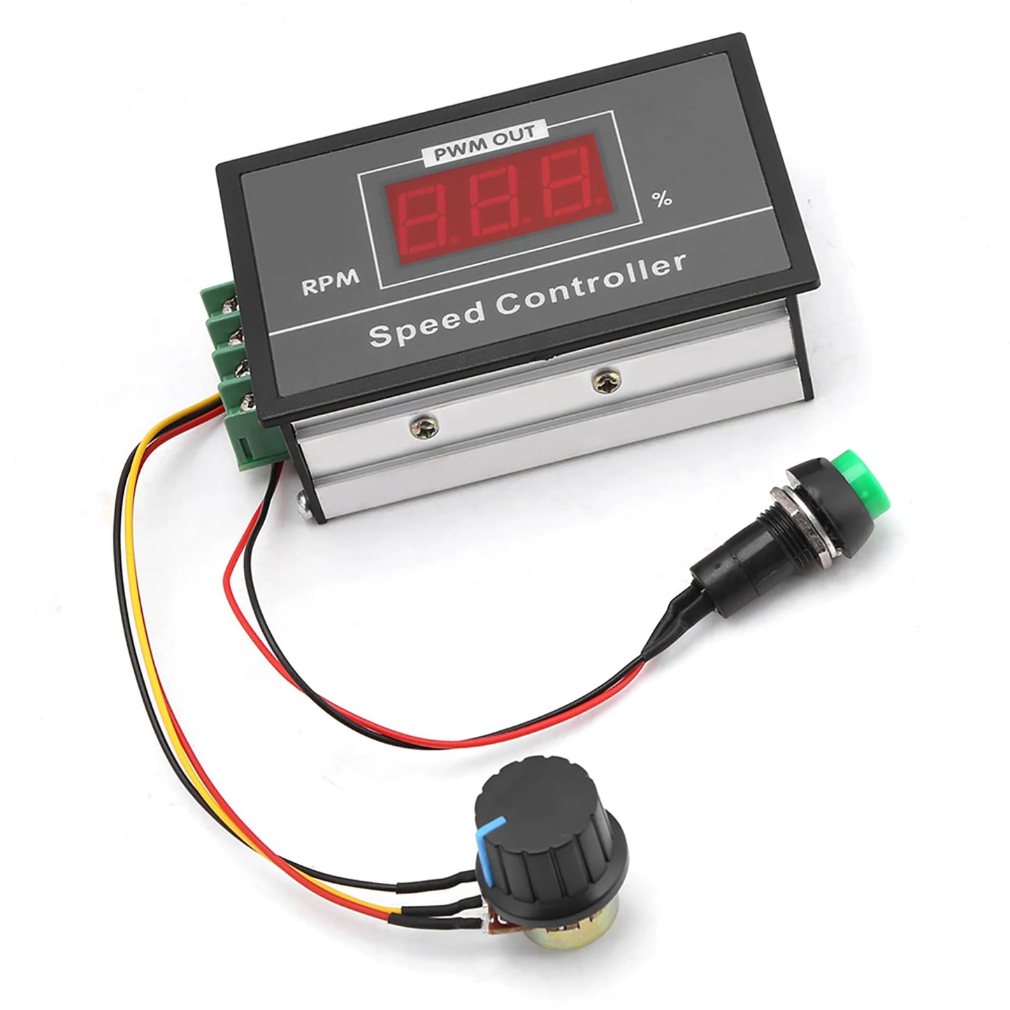 Speed Controller DC 6 60V 12V 24V 36V 48V 30A PWM Motor Start Stop