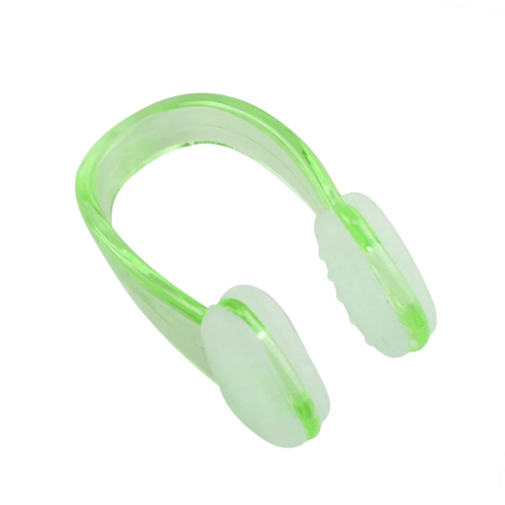 Reusable Swimming Nose Clip for Kids & Adults – 6 Colors Peaceful Pleasures Health and Wellness Green france