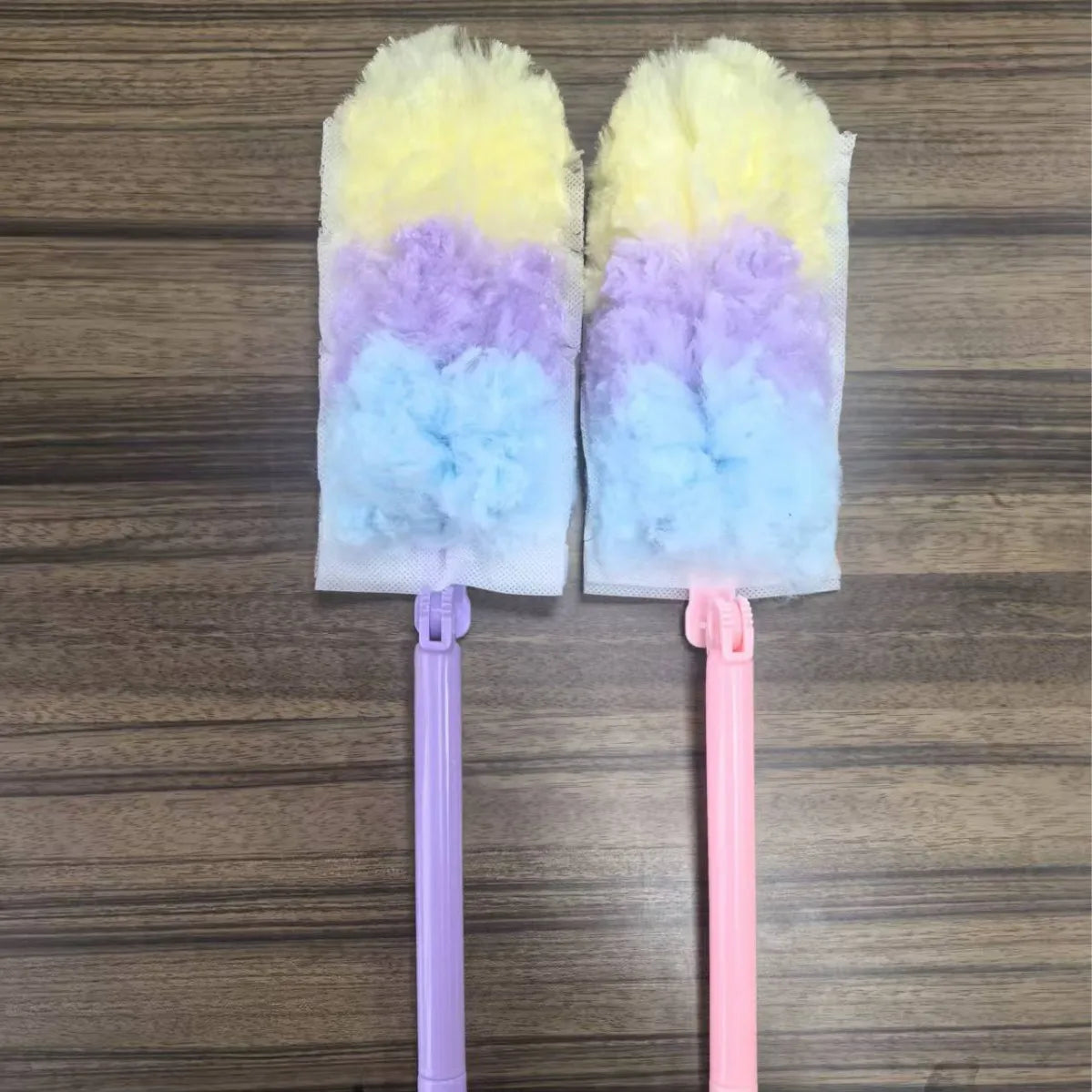 10pcs Electrostatic Feather Duster Set with Telescopic Long Handle for Home Car Ceiling Fan Desk Dusting And Cobweb Cleaning Peaceful Pleasures Health and Wellness
