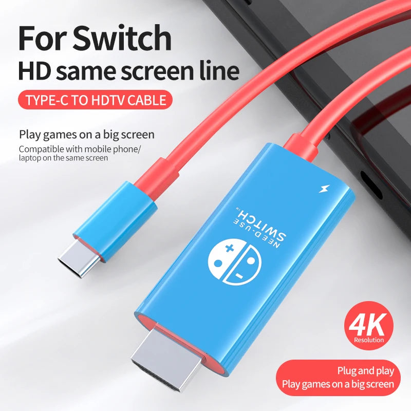 2M USB-C to HDMI 4K Cable 100W PD Charging | Gopala