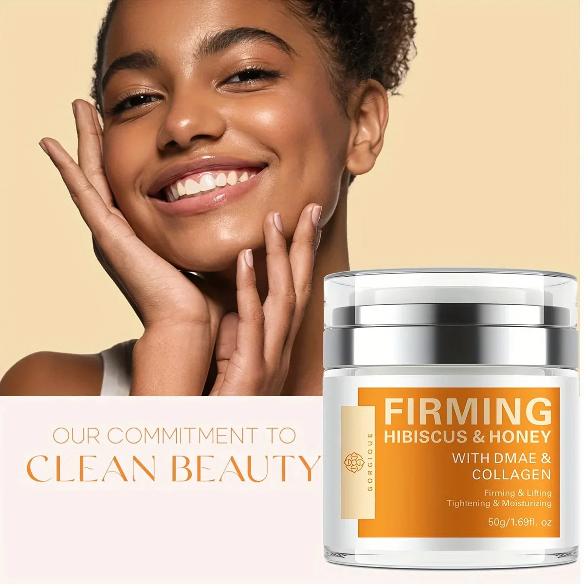 GORGIQUE Hibiscus & Honey Firming Cream | Skin Tightening