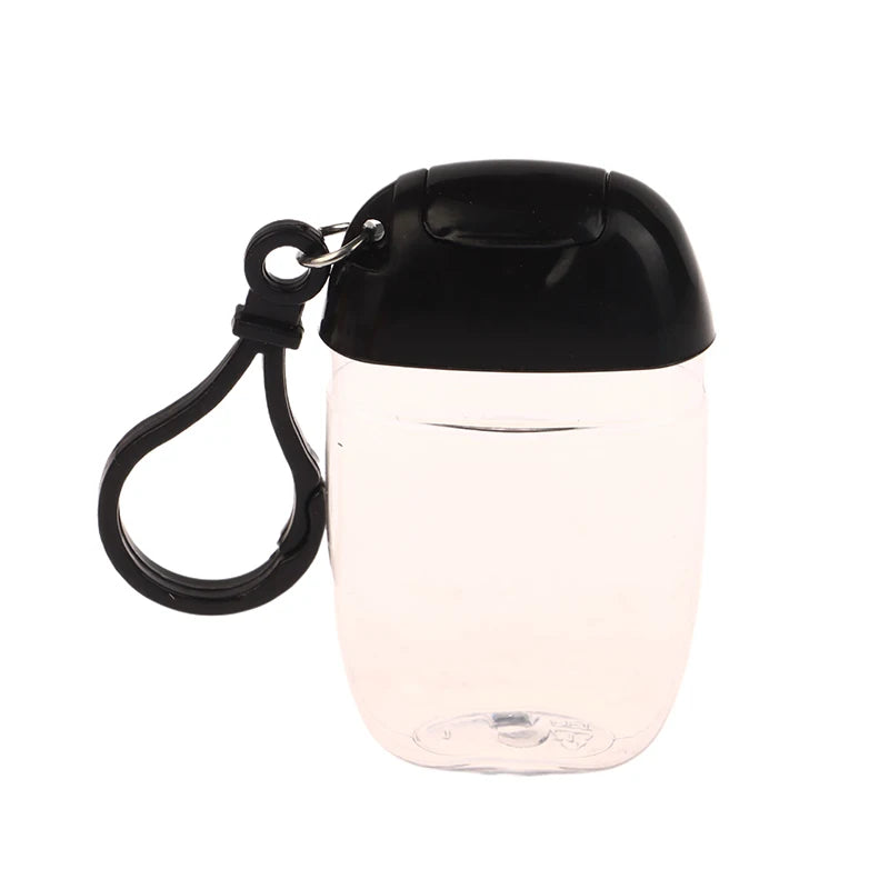 30ml Refillable Travel Bottle with Hook | Mini Liquid Dispenser