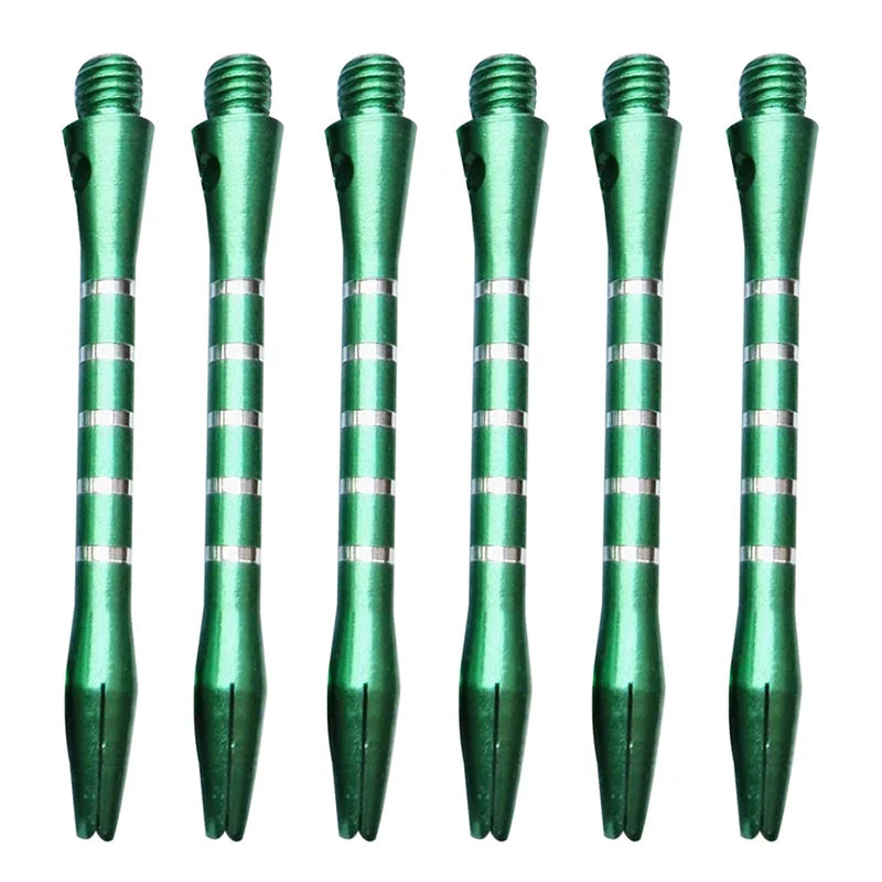 6-Pack 53mm Aluminum Throwing Darts – Short Metal Dart Rods