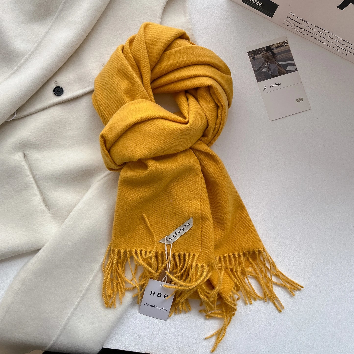 Women's Long Knit Winter Scarf – Shawl Wrap & Pashmina
