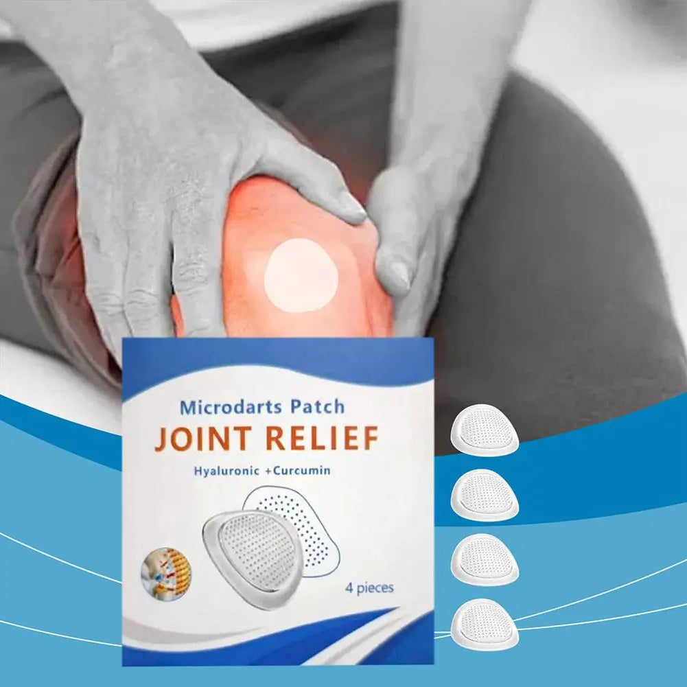 Microneedle Herbal Joint Comfort Patch – Waterproof 4 Pack