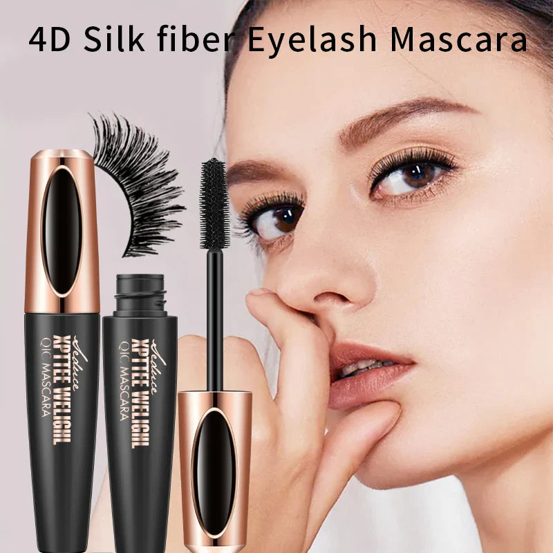 QIC 4D Fiber Mascara – Volumizing, Lengthening & Long-Lasting