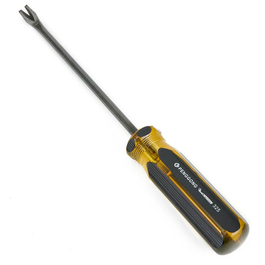 Pry Bar Staple Lifter Chrome Vanadium Steel Tack Nail Pin Remover Peaceful Pleasures Health and Wellness Default Title