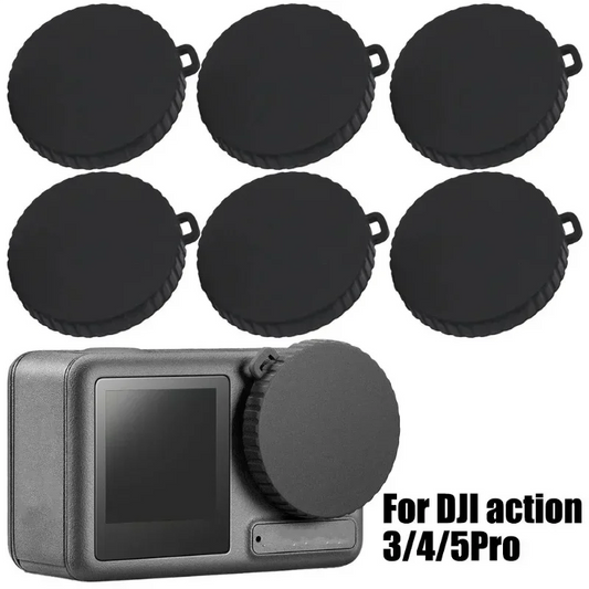 Silicone Lens Cap for DJI Osmo Action 3 4 5 Pro | Dustproof Camera Lens Cap Oasis Select
