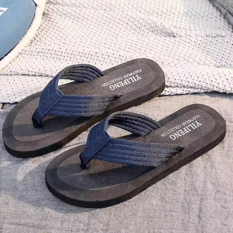 Men's Non-Slip EVA Flip Flops – Beach & Indoor Slippers