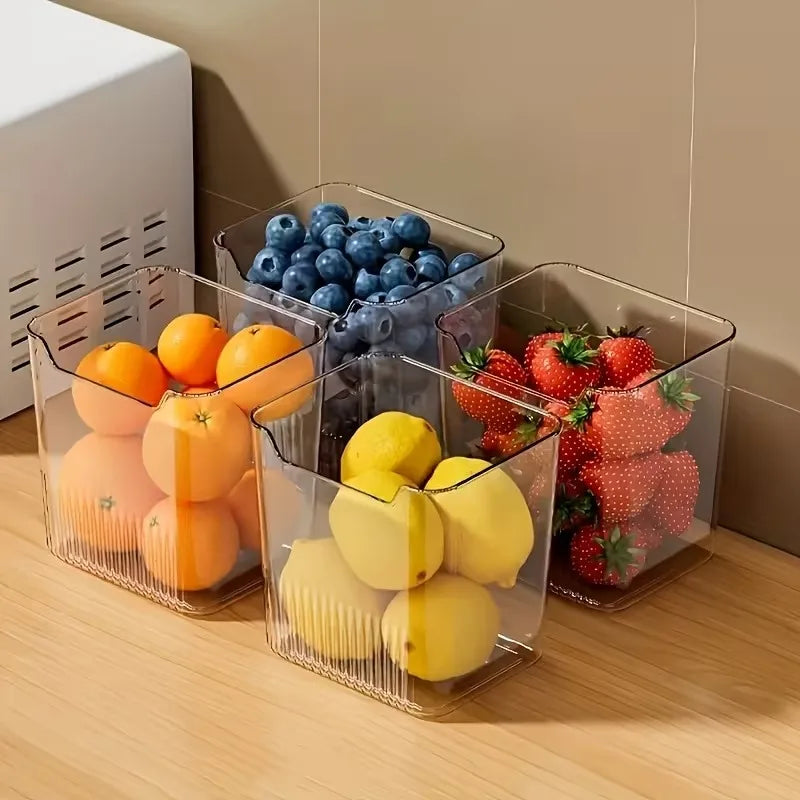 Fridge Side Door Storage Box | Food Grade PP Organizer & Divider