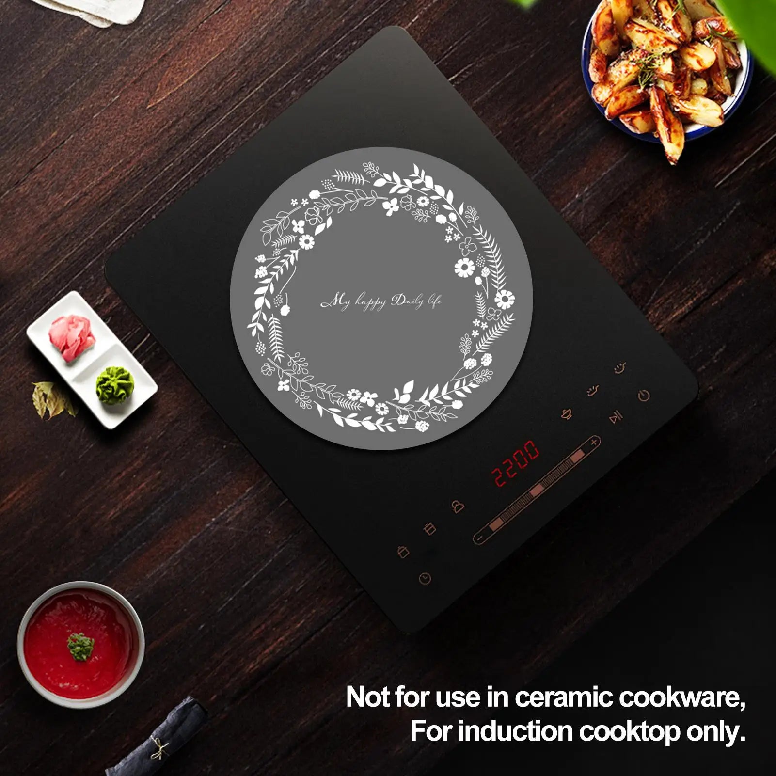 Silicone Non-Slip Pot Holder Mat Heat Resistant Trivet Protects Surfaces & Prevents Pots from Sliding While Cooking for Kitchen Peaceful Pleasures Health and Wellness