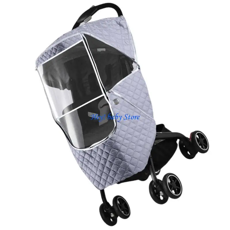 Universal Baby Pushchair Rain Cover Weather Shield with Window