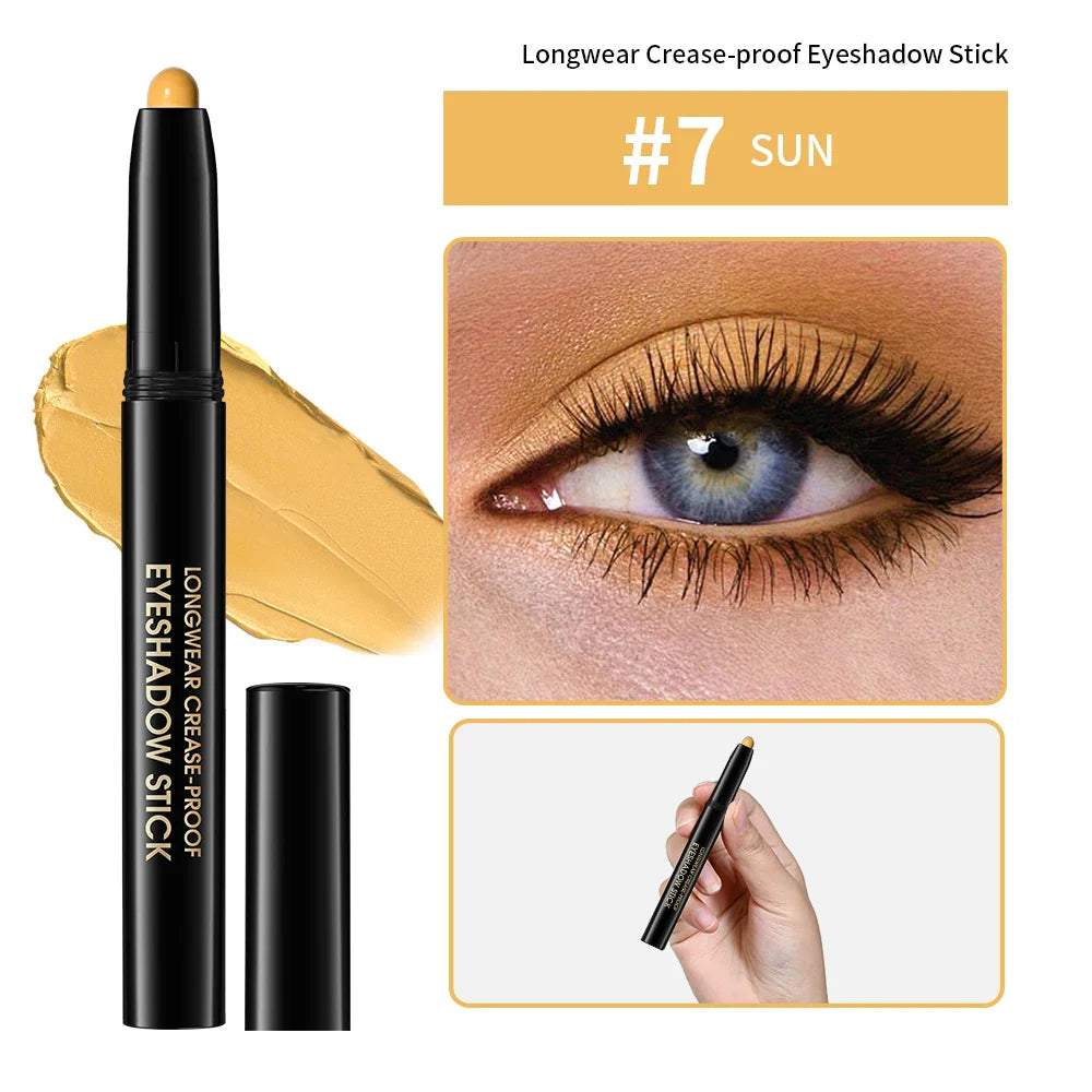 Pearlescent Glitter Eyeliner Pencil – 26 Shades, Waterproof