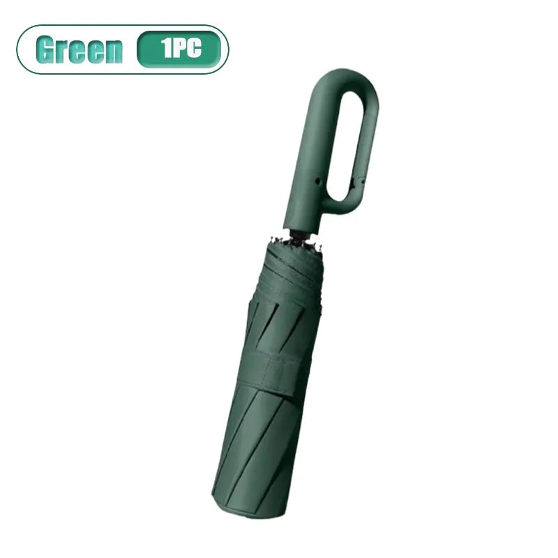 Automatic Windproof UV Folding Umbrella – Large Rain Parasol