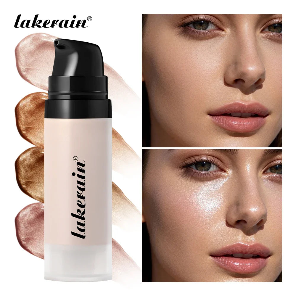 Lakerain Glowy Gel Highlighter & Illuminating Face Primer 15ml