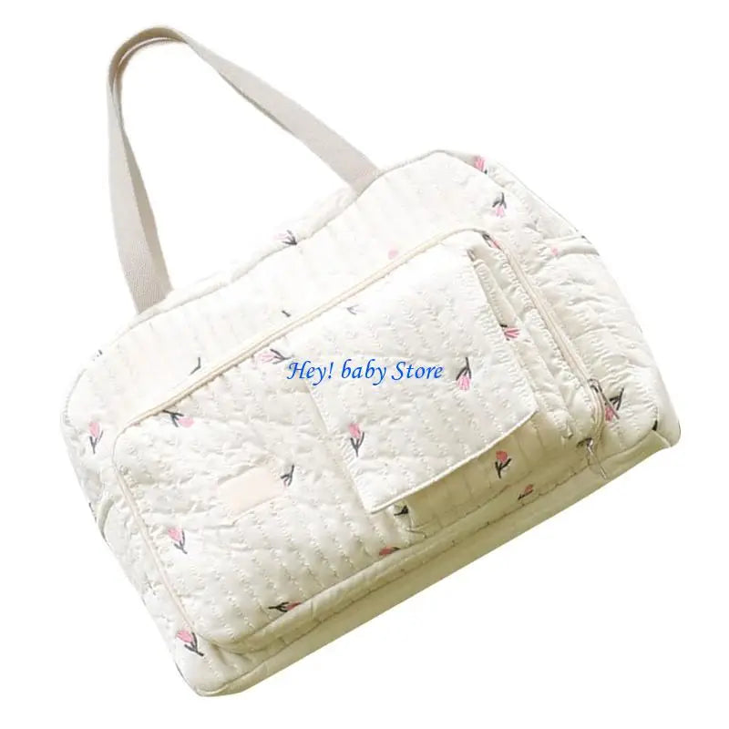 Embroidery Maternity Diaper Bag | Shoulder, Tote & Crossbody