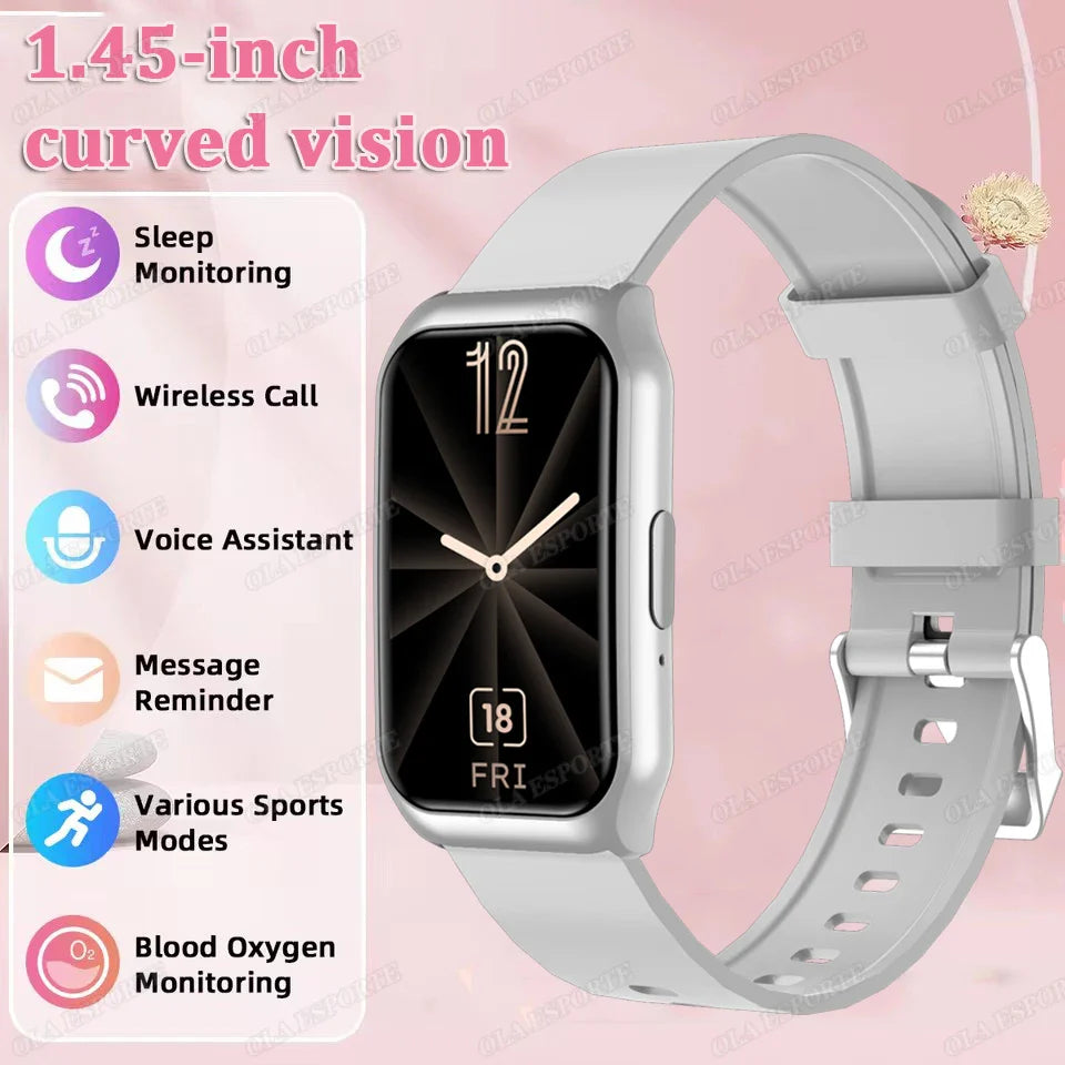 Ola Esporte HW12 Smartwatch – Heart Rate, Sleep & Fitness Tracker