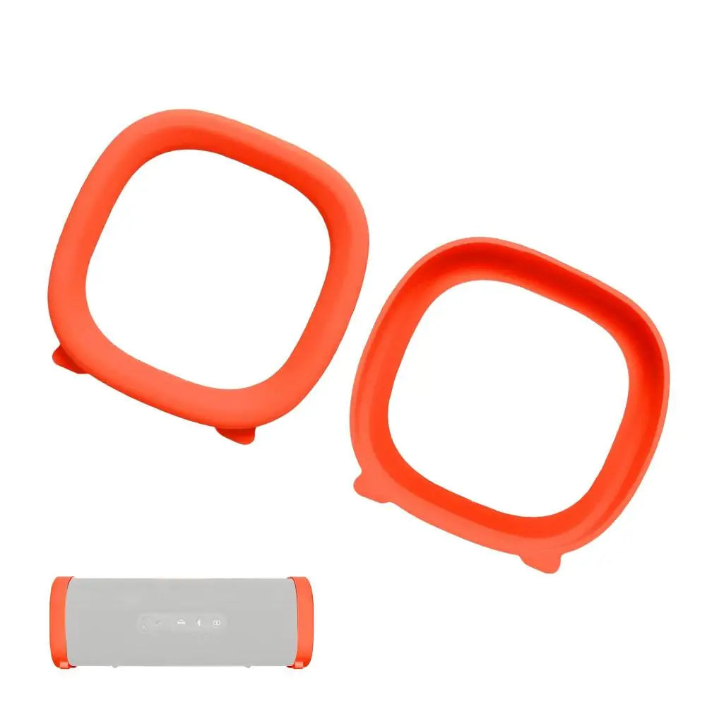 For Xiaomi Sound Party Speaker Protective Shell Bluetooth Audio Protective Cover Soft Silicone Box Peaceful Pleasures Health and Wellness Orange