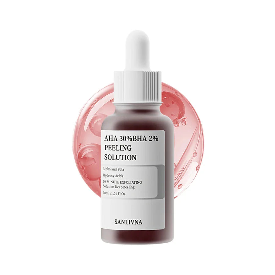 AHA 30% BHA 2% Hexapeptide Face Serum – Pore & Exfoliation