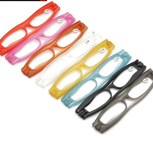 360° Rotatable Reading Glasses – Lightweight Presbyopic Eyewear Reading Glasses Peaceful Pleasures Health and Wellness