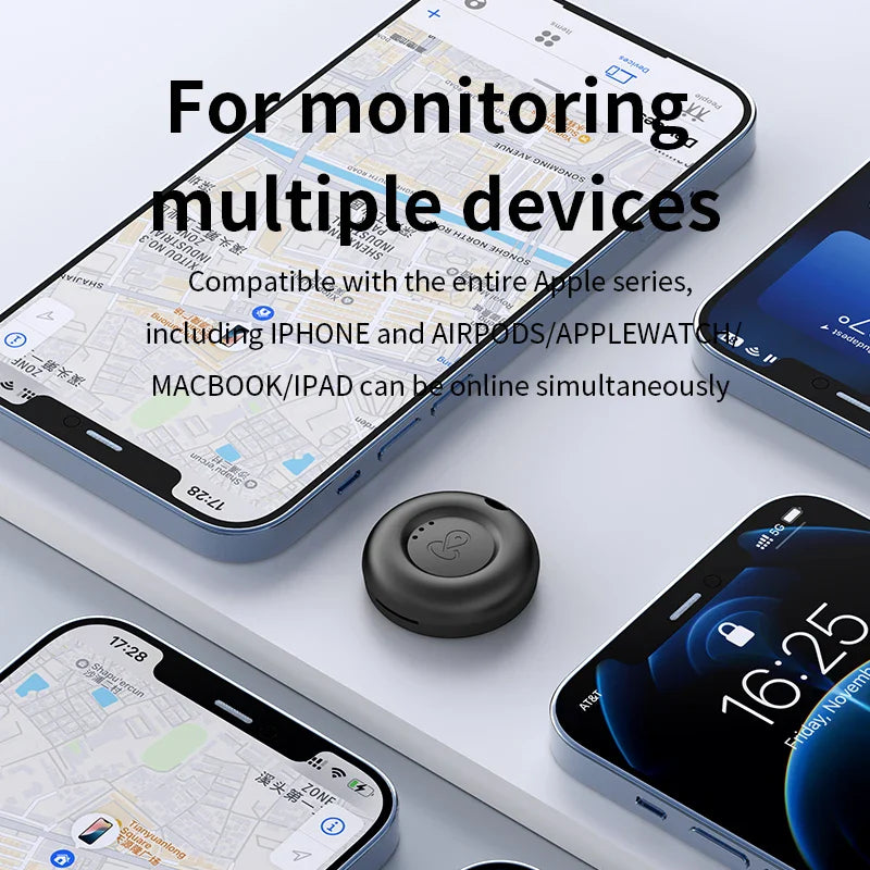 Mini Bluetooth Tracker – Apple Find My, Keys, Kids & Bags