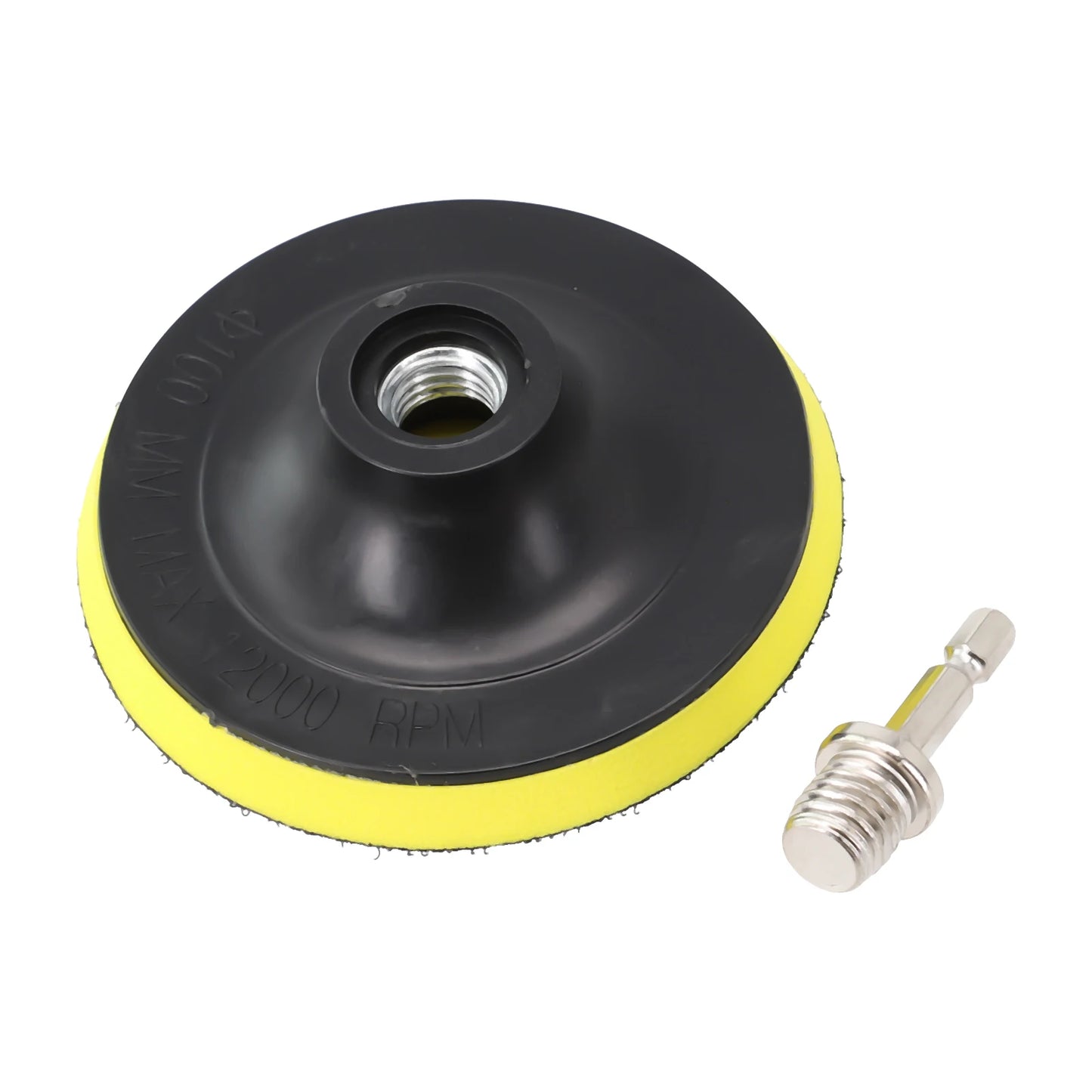 Polishing Disc 3- Self-adhesive Grinder Hex Shank Polyurethane Metal