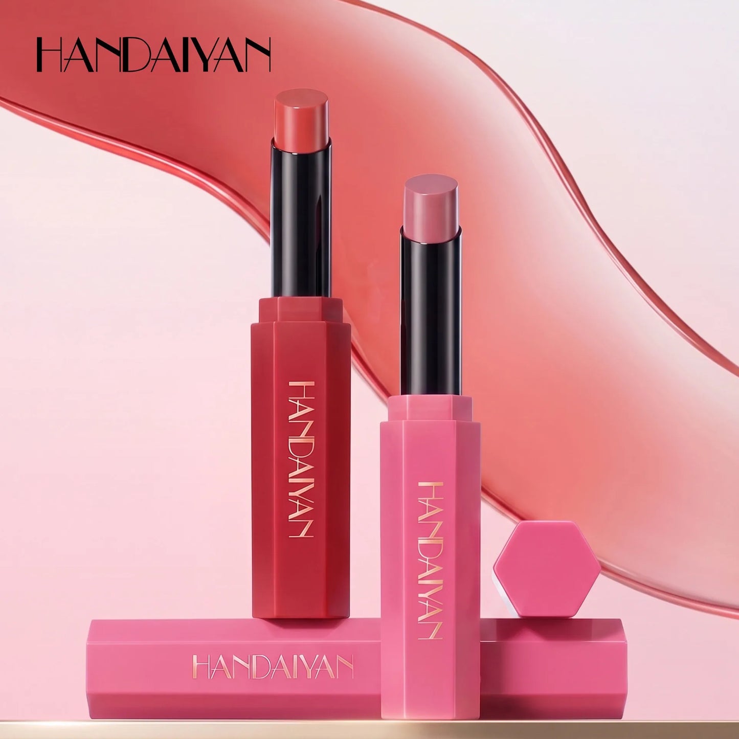 Sparkling Grapefruit Matte Lipstick – Waterproof & Moisturizing