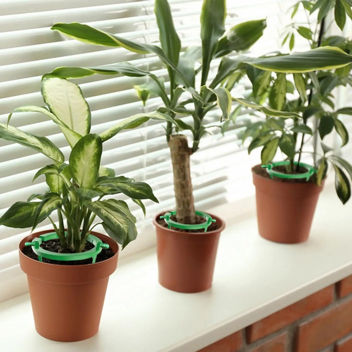 Plant Drip Irrigation Ring | Uniform Watering Kit 5" & 9"