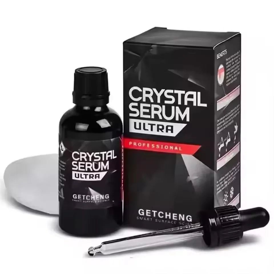 Crystal CSU Serum Ultra CSL 10h Paint Protection 9-year Guarantee Glossy Prolonging The Paintworks Perfect Finish Peaceful Pleasures Health and Wellness 50ml set
