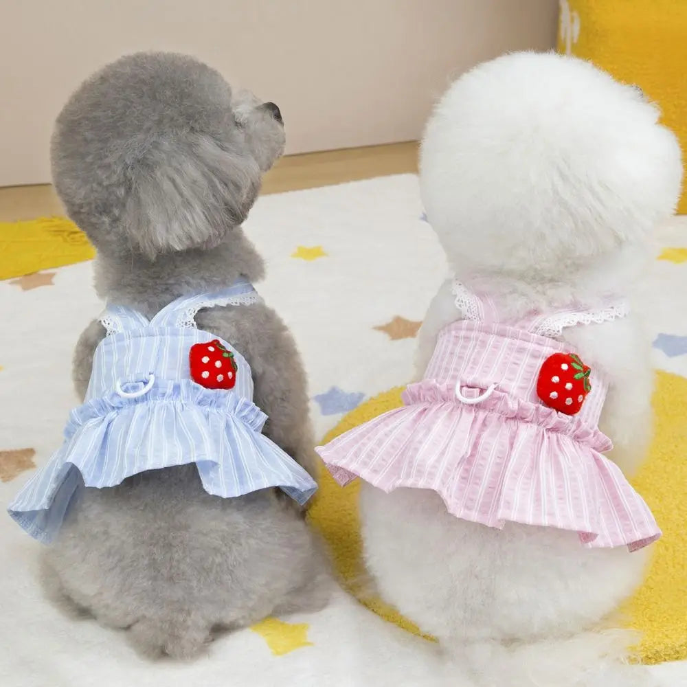 Cute Dog & Cat Princess Dress | Soft Breathable Summer Pet Skirt