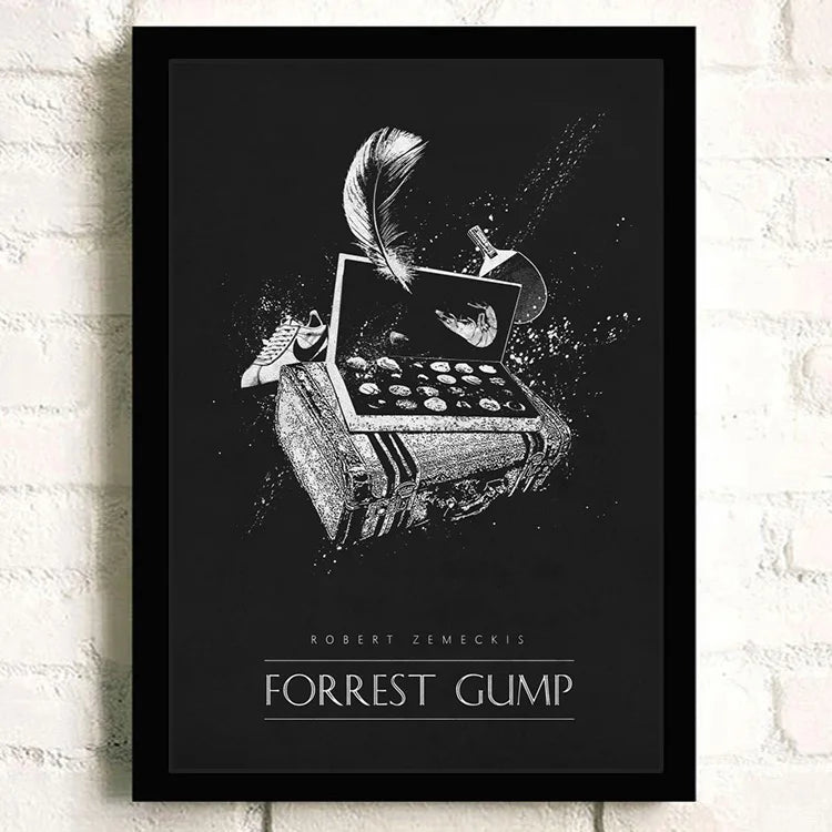 Forrest Gump Classic Movie Canvas Wall Art Poster | Home Decor