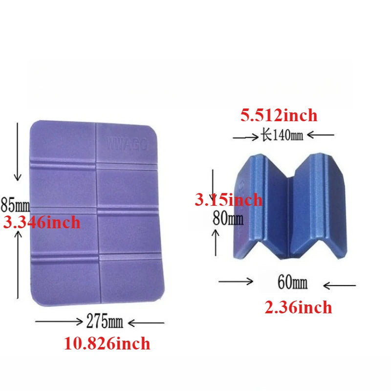 Folding Foam Seat Cushion – Portable Camping & Picnic Pad Folding Camping Cushion Peaceful Pleasures Health and Wellness