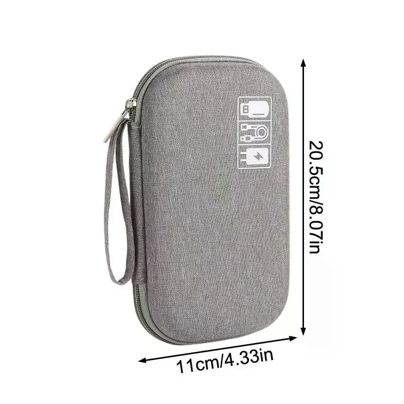 Travel Digital Accessories Organizer Bag | Cables & Power Bank