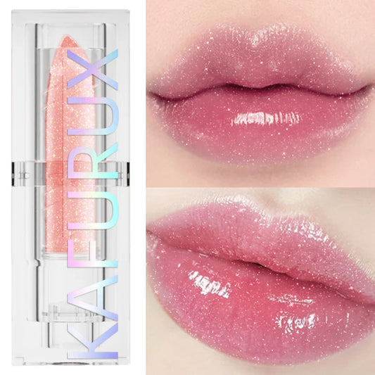 KAFURUX Color-Changing Glitter Lipstick | Moisturizing Lip Tint Glitter Lip Tint Oasis Select 01