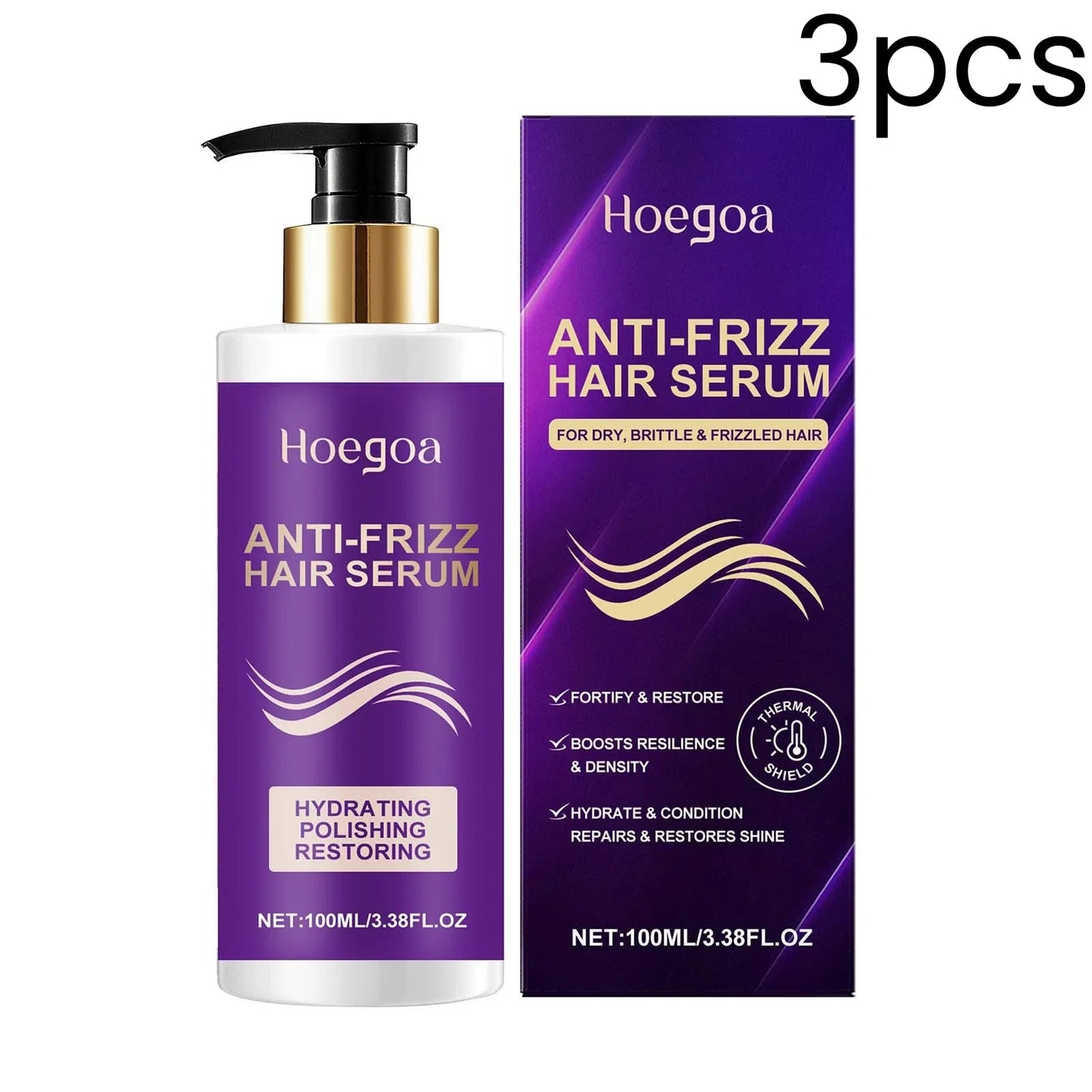 Hoegoa Hydrating Hair Serum – Deep Nourish & Frizz Control