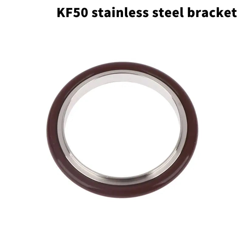 KF Vacuum Flange Clamp KF10–KF50 | NBR FKM O-Ring Seal
