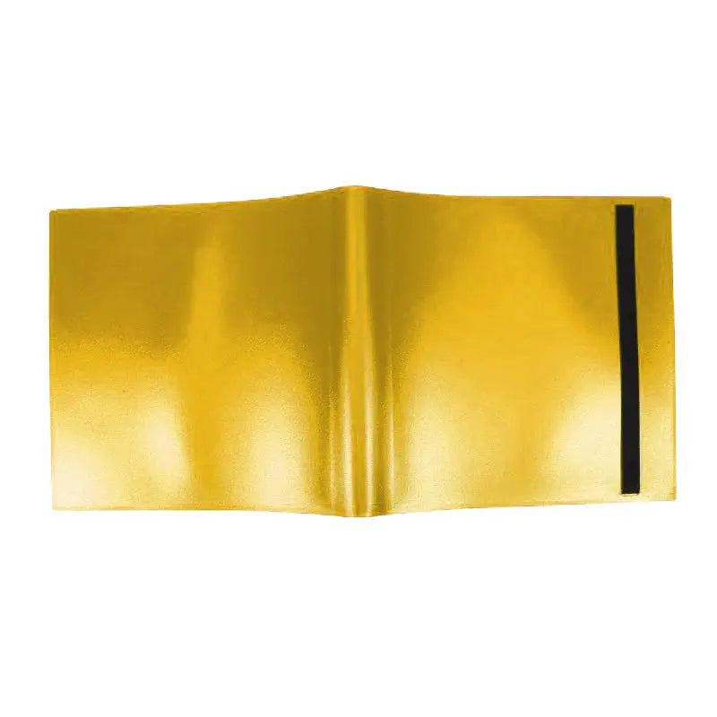 Clear Grid Pocket Album 4/9/12 Slot Organizer for Cards Tickets Portable Mini Photo Book | Multipurpose Storage for Collectibles Peaceful Pleasures Health and Wellness 12 grid yellow