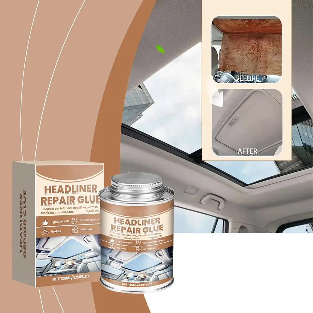 Roof Repair Adhesive Headliner Repair Glue Ideal For Car Interiors,headliner,leather,fabric,instrument Panel Repair,etc Peaceful Pleasures Health and Wellness