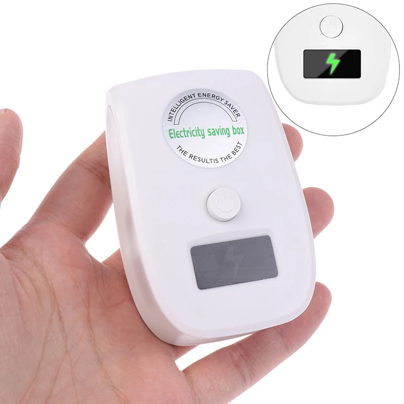 1PC Electric Saver Electricity Saving Device Upgraded Power Saver Household Energy Saver Box Power Economizer Peaceful Pleasures Health and Wellness