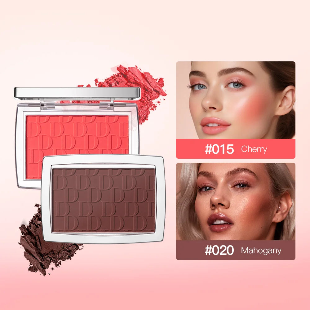Blush Matte Natural Cheek Tint Brighten Face Waterproof Face Contouring Cosmetics Blush Powder Soft Female Makeup For Cheeks Peaceful Pleasures Health and Wellness