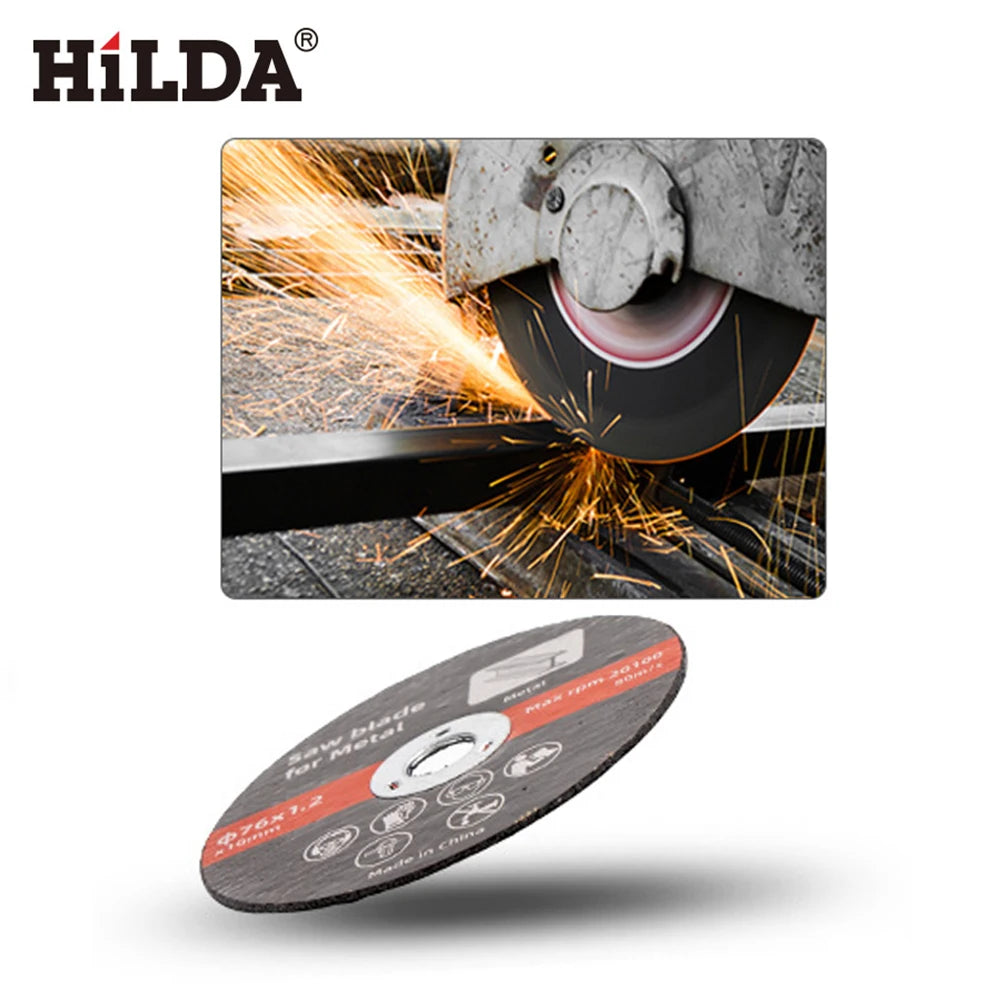 1/10PCS 76mm Metal Cutting Discs High Hardness Electric Cutting Disc Cut Off Circle Wheels Blades Angle Grinder Accessories Peaceful Pleasures Health and Wellness