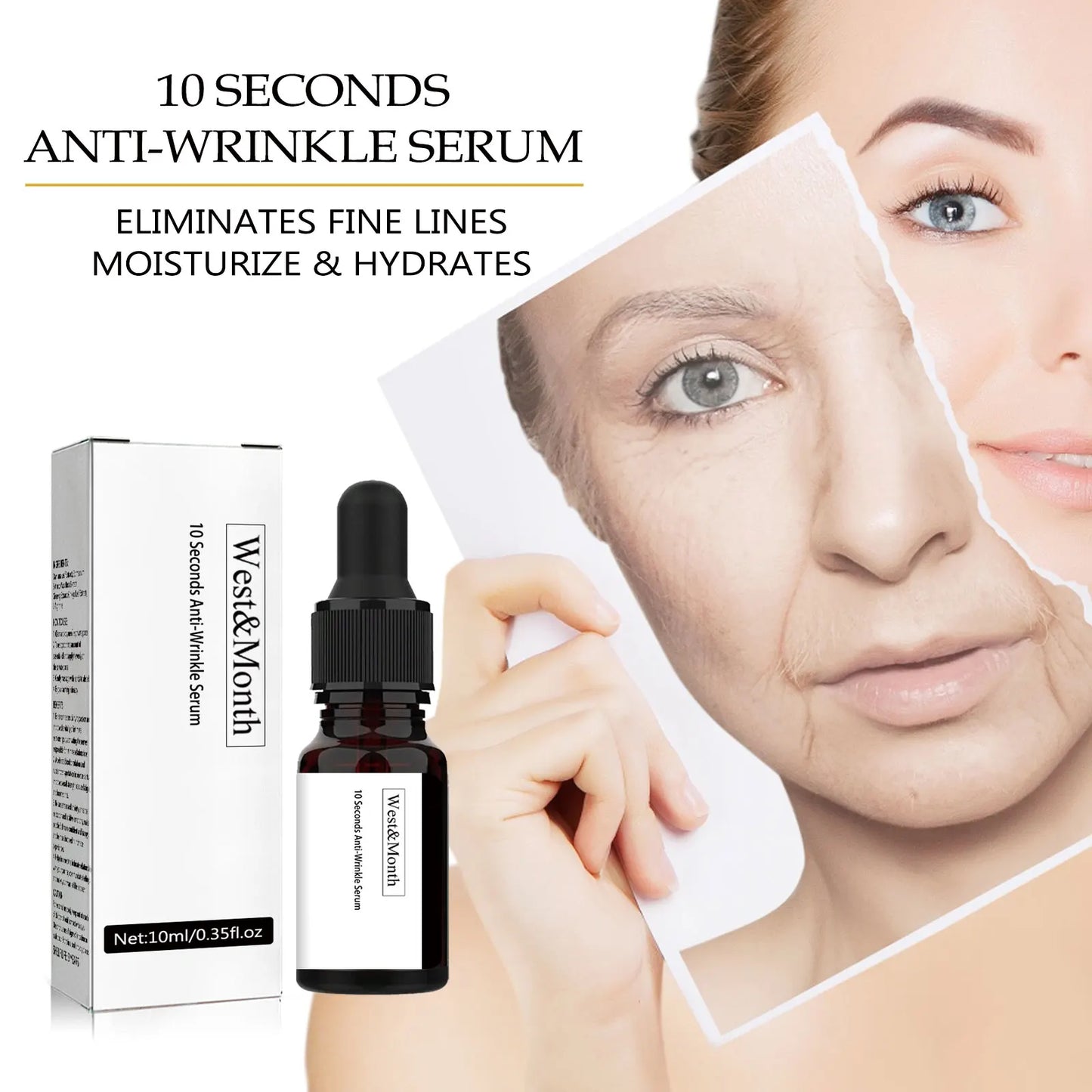 WEST MONTH Anti-Wrinkle Serum – Face, Neck & Forehead Firming