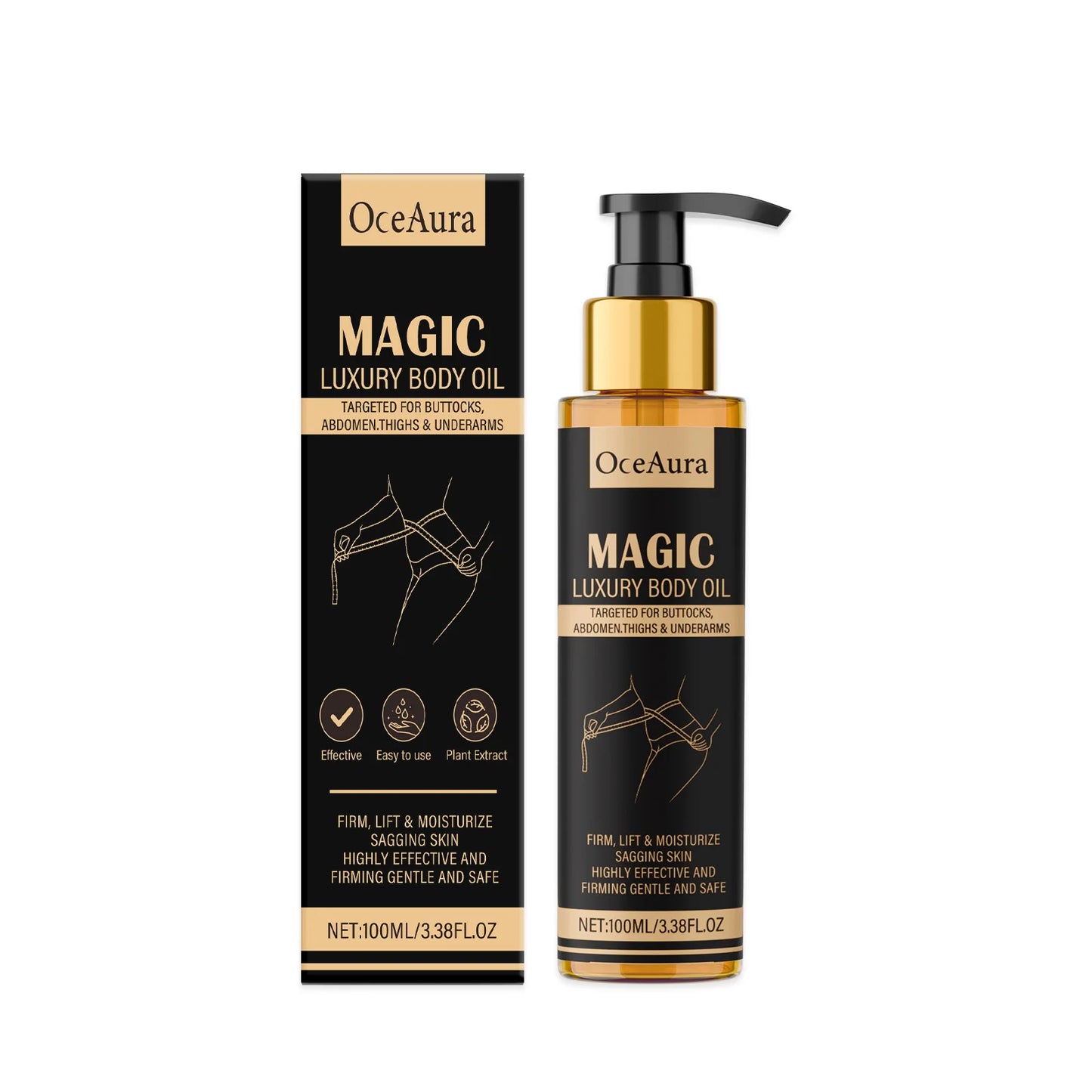 OceAura Firming Body Oil – Lift, Tighten & Moisturize 100ml